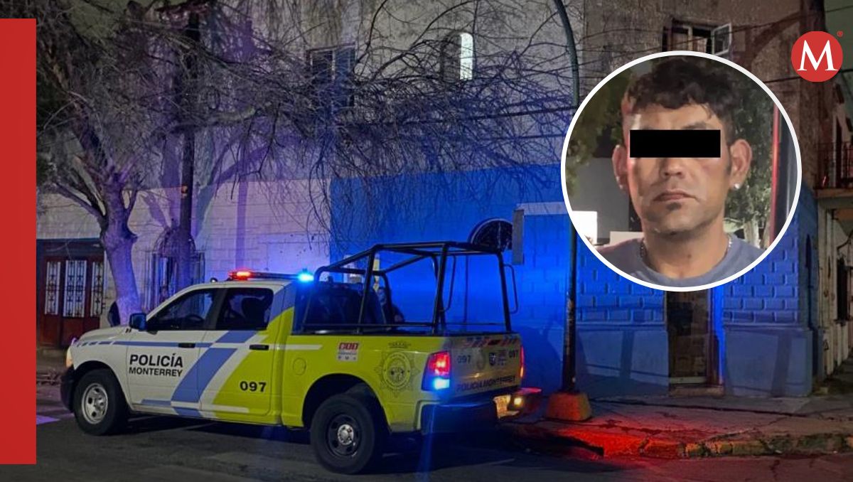 Ariel Isaí G., de 35 años, fue detenido por la Policía de Monterrey. Especial