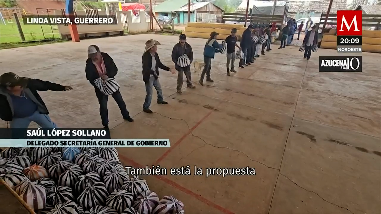 Autoridades de Guerrero brindan ayuda a Linda Vista y Toro Muerto