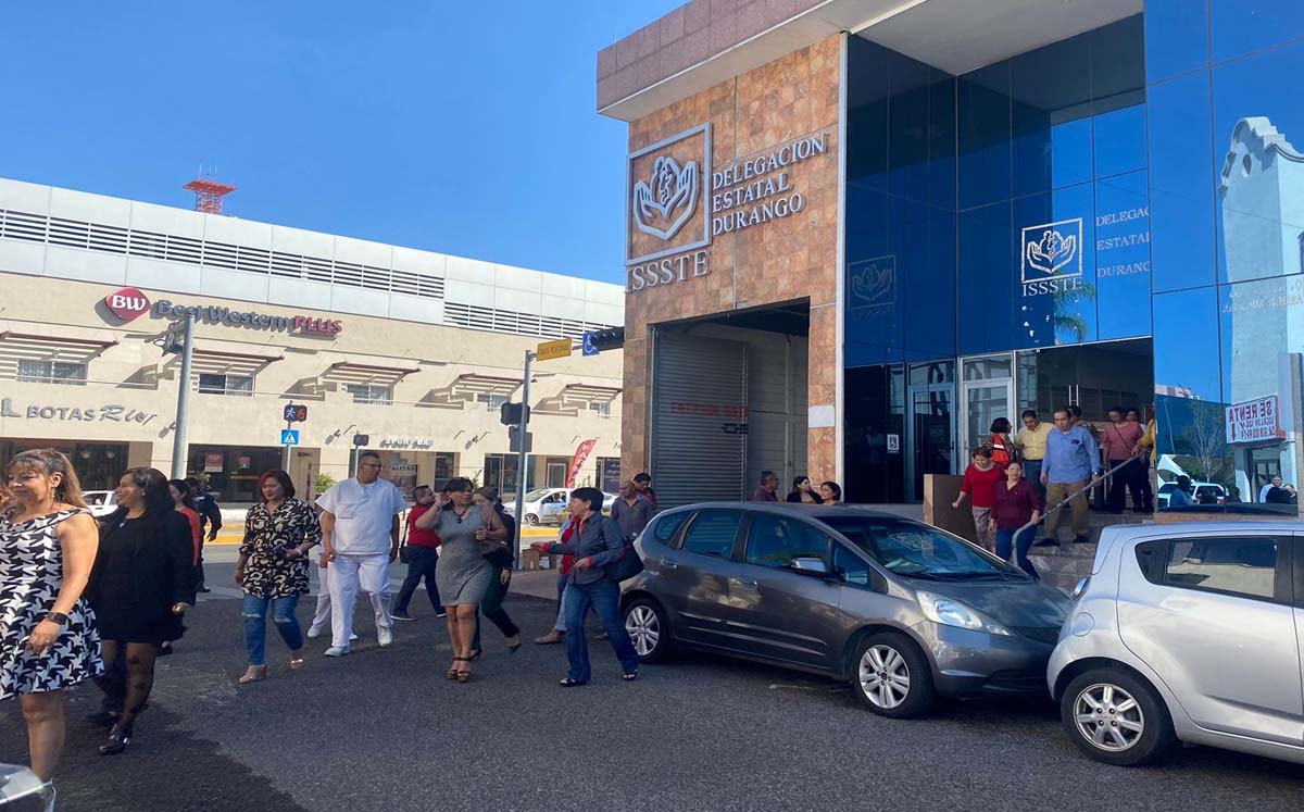 El simulacro se llevó a cabo en punto de las 11:00 horas. (Especial)