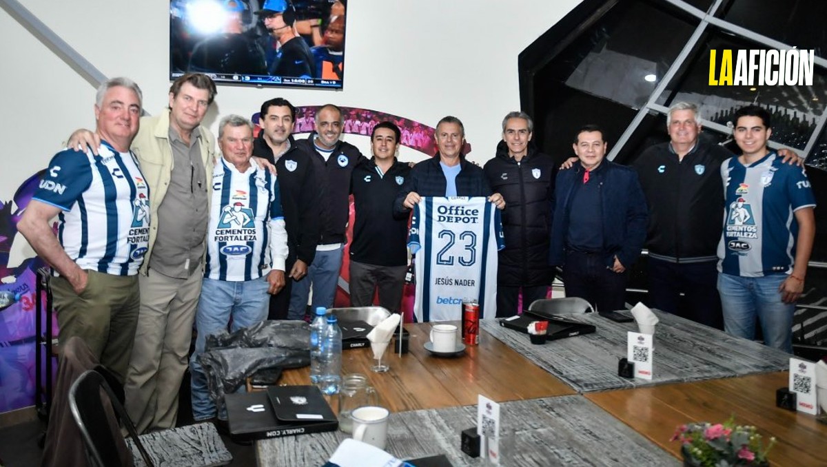Encuentro de directivos del Tampico-Madero y el Club Pachuca.