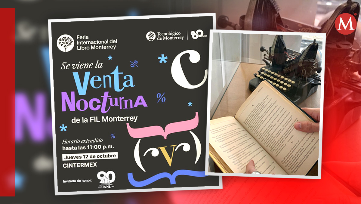La FIL Monterrey anunció la fecha para su venta nocturna en la edición 2023 | Especial