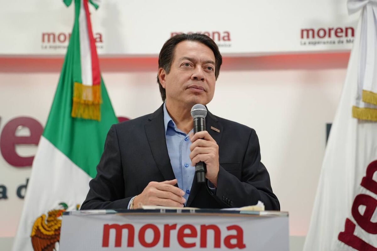 Mario Delgado, dirigente nacional de Morena. (X)