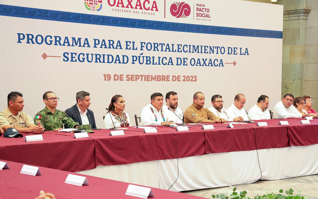 El Programa para el fortalecimiento de la Seguridad Pública se concentrará en los 25 municipios con mayor incidencia delictiva de Oaxaca. | Especial