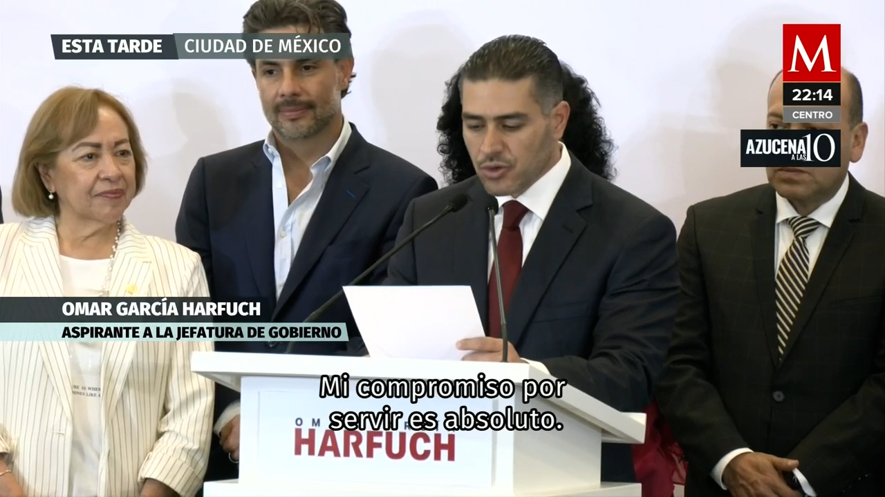 Conoce las propuestas políticas de Omar García Harfuch para la CdMx