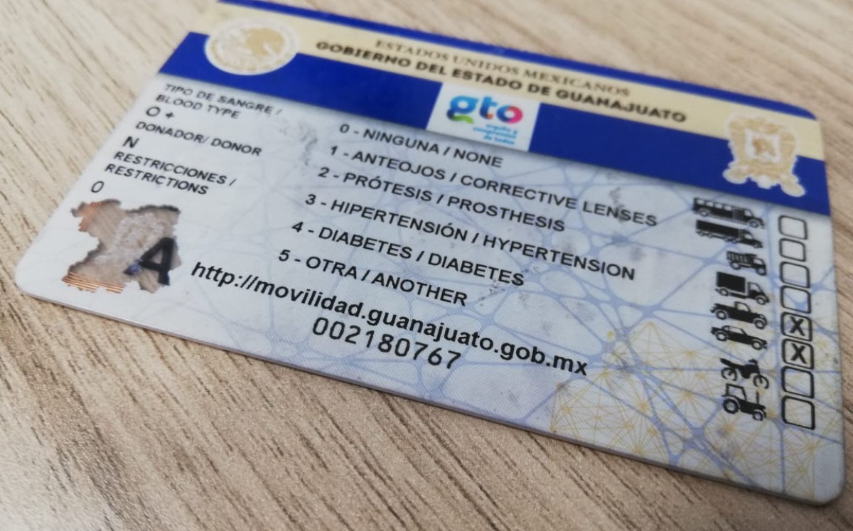 Cortesía | Presentan nueva licencia de conducir más segura e infalsificable en Guanaujuato