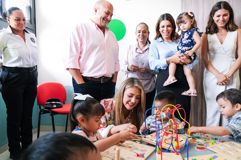 Inauguración del Centro de Atención, Cuidado y Desarrollo Integral Infantil. (Cortesía)