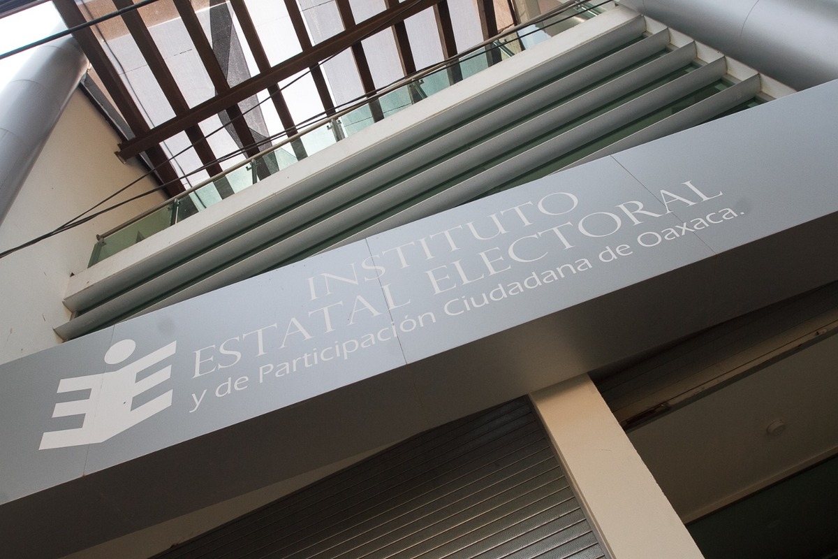 Instituto Electoral de Oaxaca. (Araceli López)