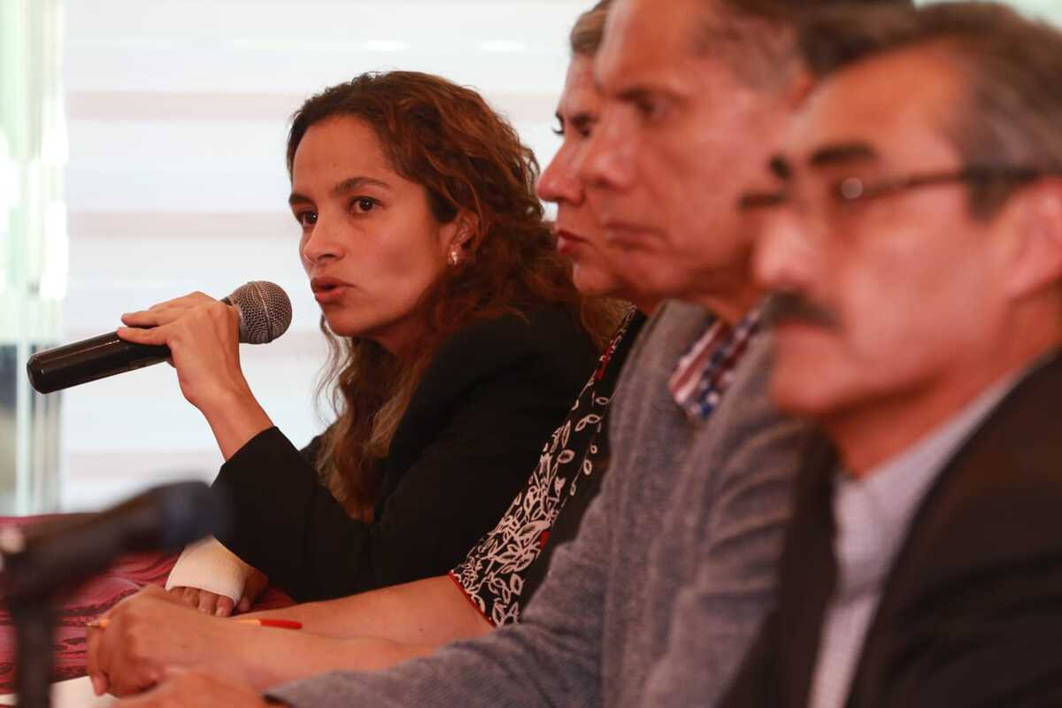 María Teresa Paulín añadió que está muy cansada de todas las amenazas que ha recibido (Jorge Sánchez)
