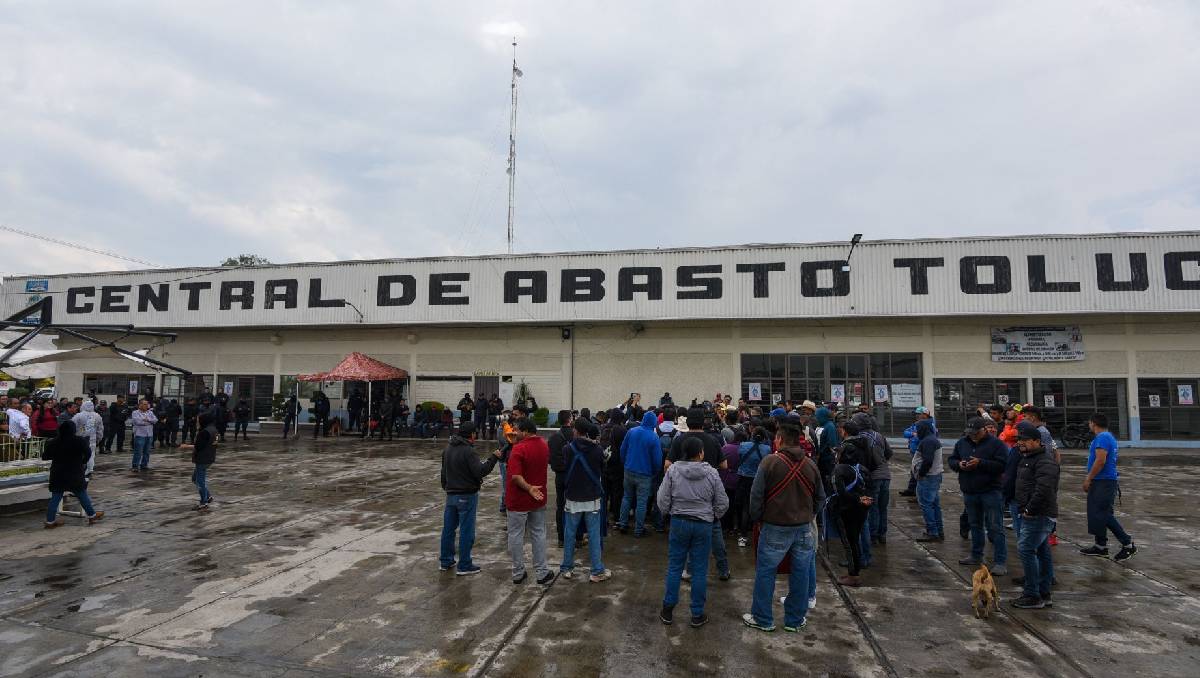 El operativo se llevó a cabo en la Central de Abastos de Toluca | Cuartoscuro
