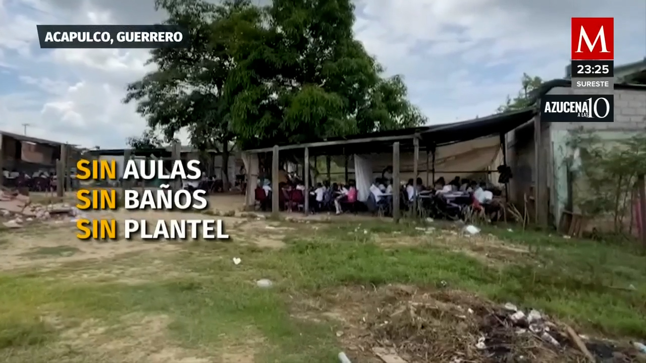En Acapulco, autoridades entregan material, pero padres piden atención a lo esencial