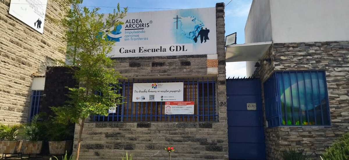 Casa del Migrante Scalabrini Aldea Arcoíris. (Diana Barajas)