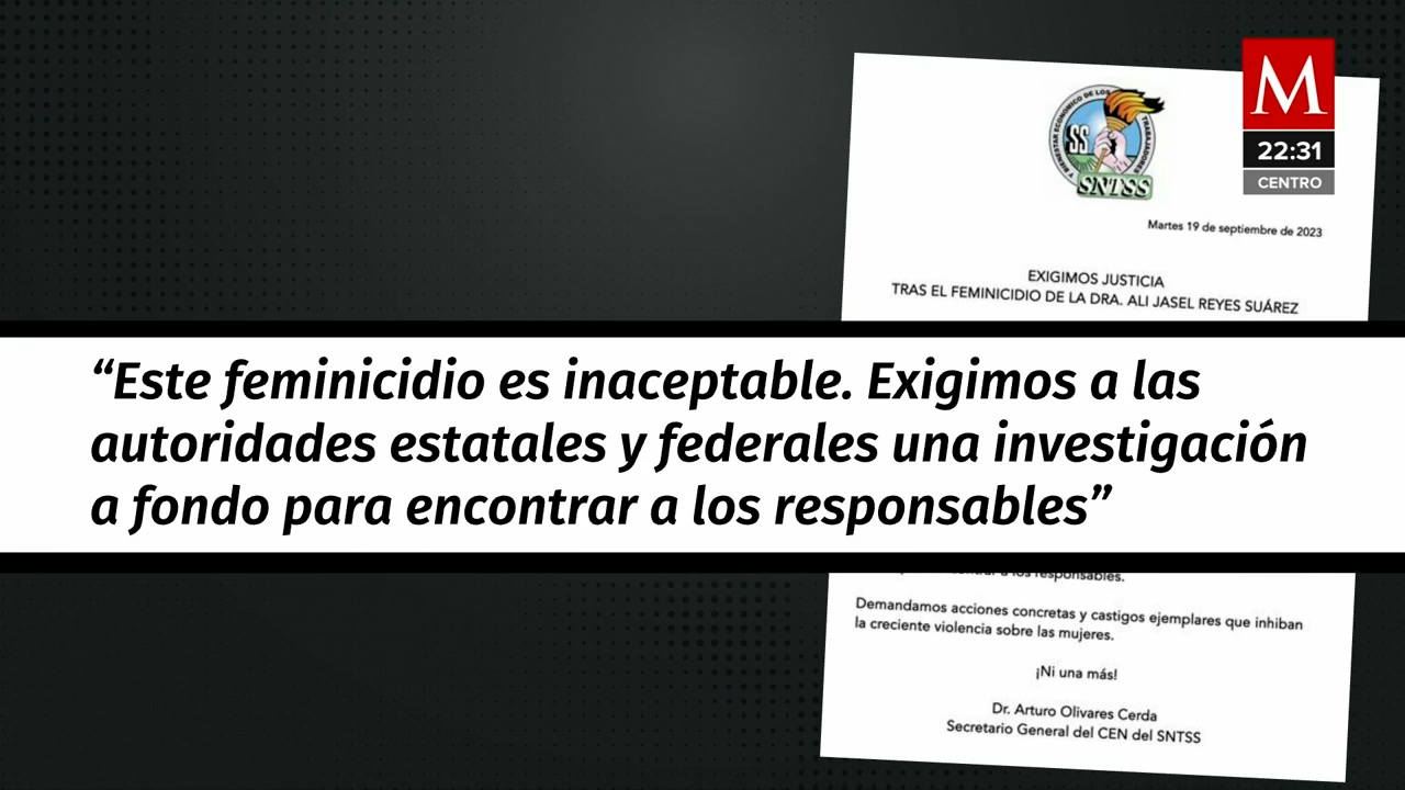 IMSS confirma identidad de la doctora Aly Jasel en cuerpo hallado en maleta de BCS