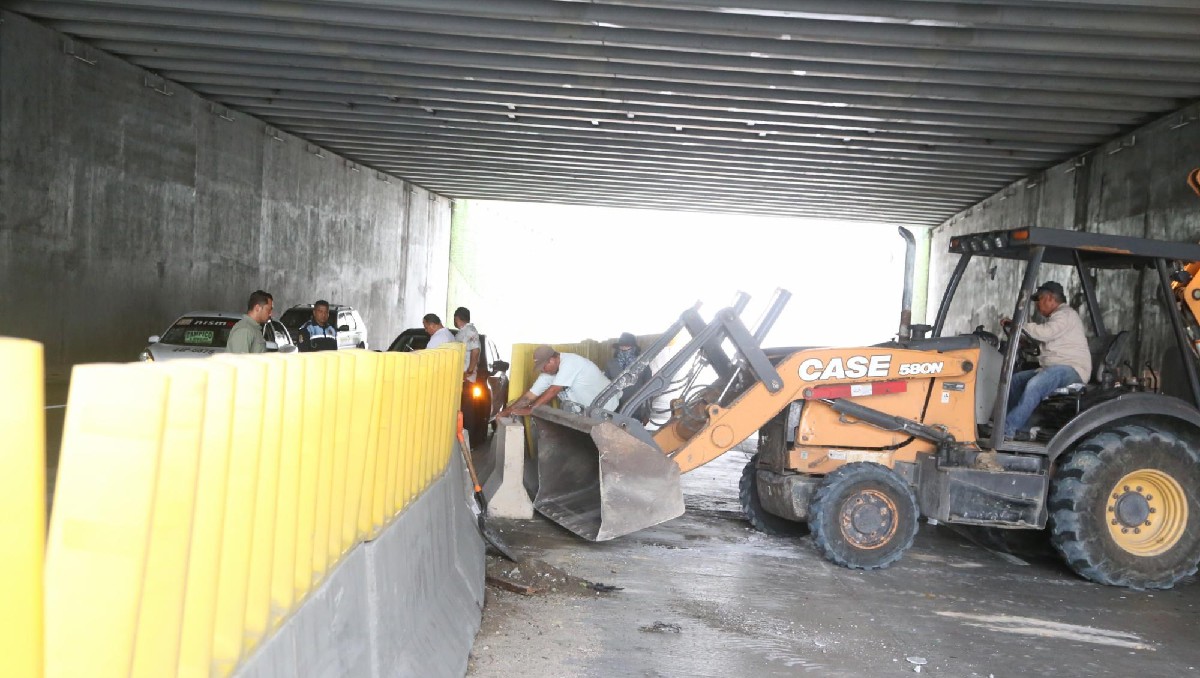 Paso Inferior de Tampico. (Yazmín Sánchez)