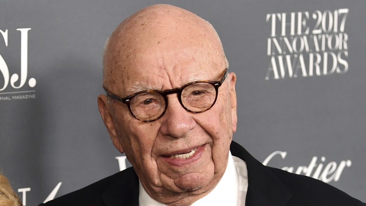 Rupert Murdoch en un evento en Nueva York el 1 de noviembre de 2017. Foto: (AP)