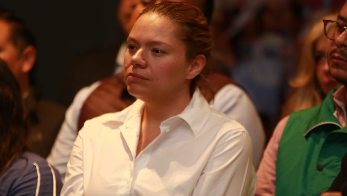 Sharon Macotela Cisneros, presidenta de la Mesa Directiva del Congreso de Hidalgo. (Jorge Sánchez)