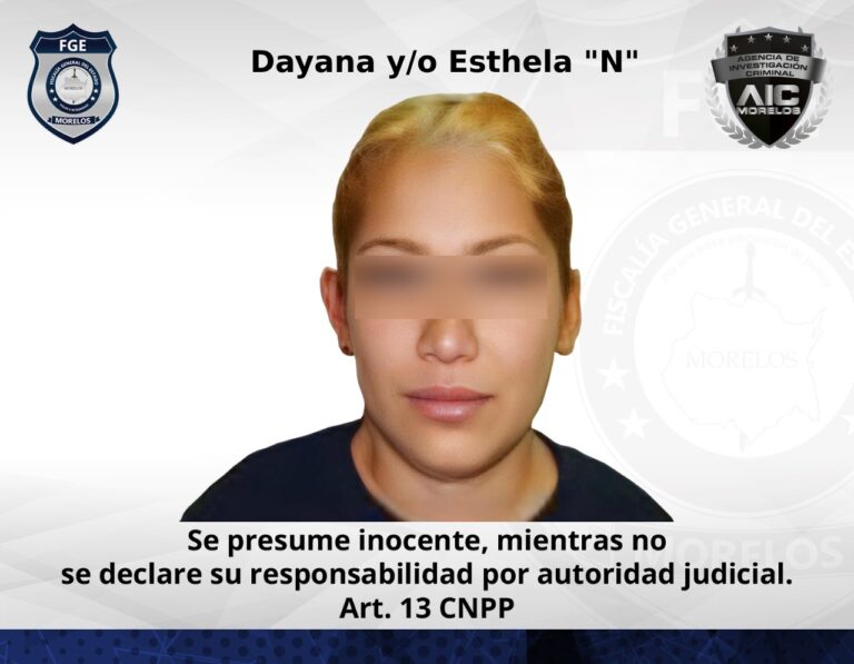 La víctima, originaria de Kansas City, sufrió lesiones. | Fiscalía de Morelos