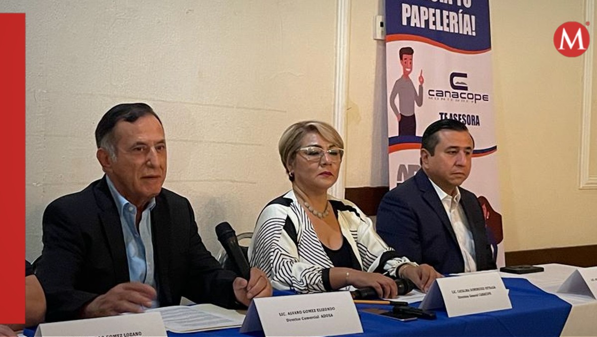 Firma de convenio Canacope y Adosa.Foto: Especial