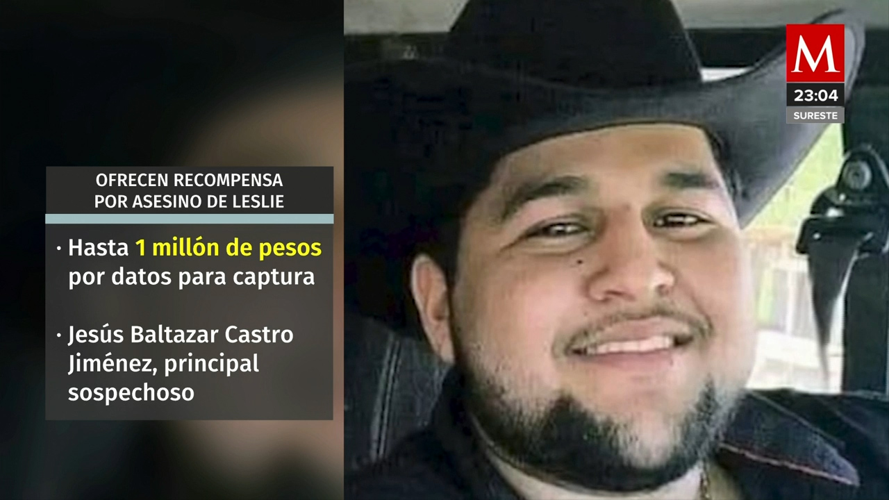 Fiscalía ofrece un mdp a quien de detalles para localizar al homicida de Leslie Alejandra
