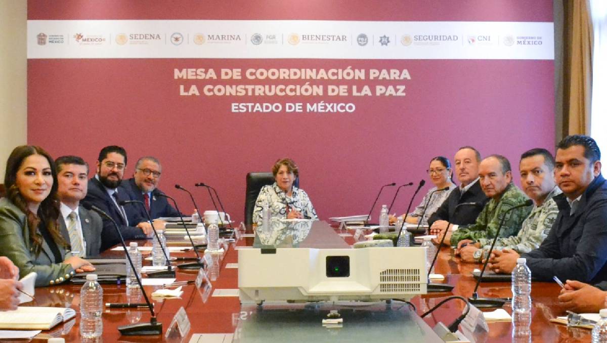 La gobernadora del Estado de México y el gabinete de seguridad | Especial