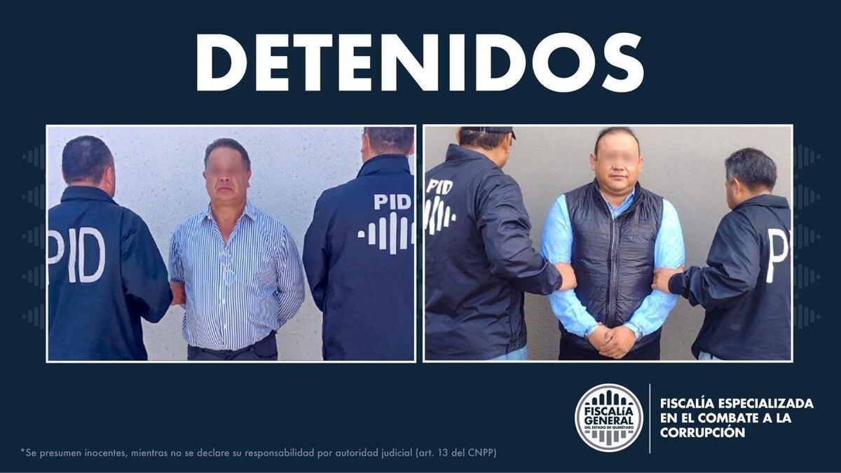Ambos hombres ya fueron aprehendidos. (Especial)