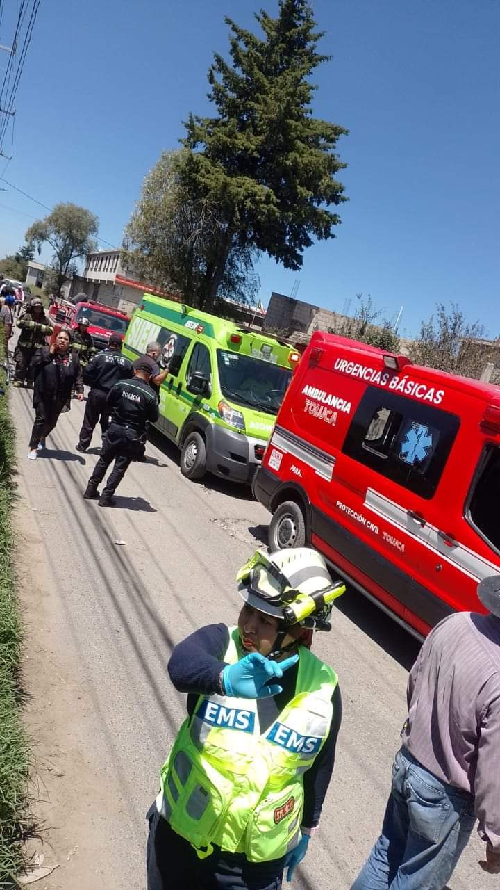 Explota polvorín y deja 3 heridos en Toluca