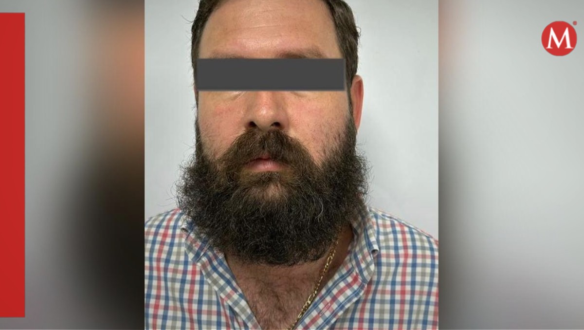 Hombre detenido en Monterrey. Foto: Especial