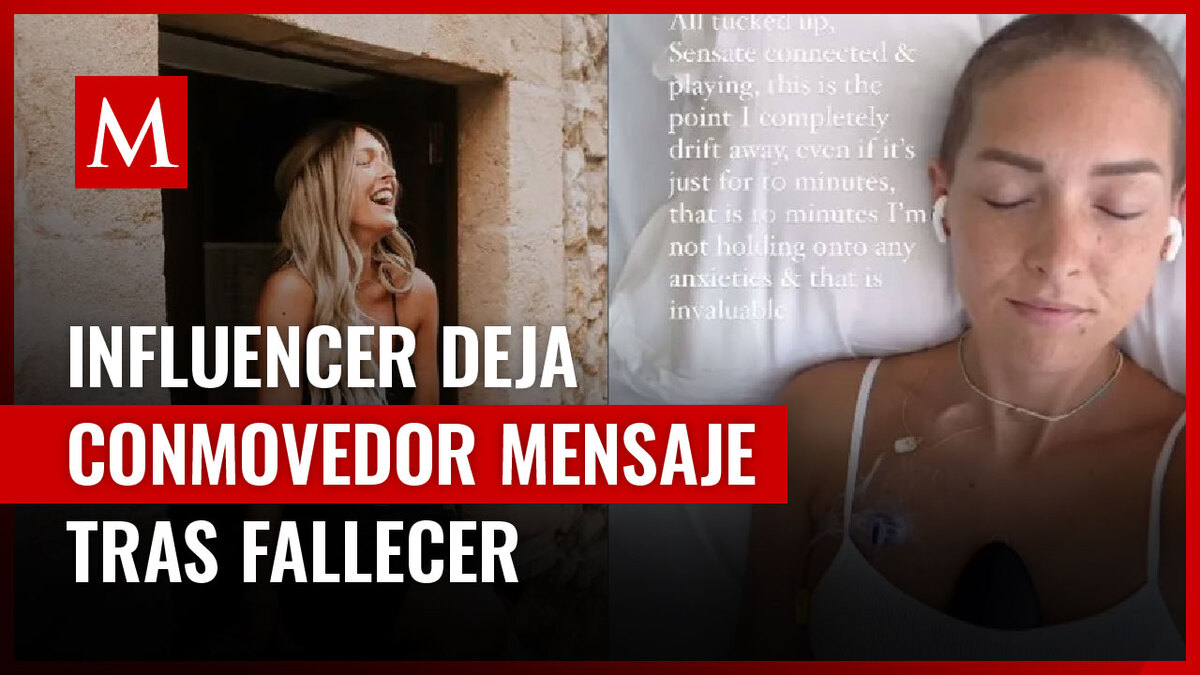 Influencer deja un emotivo mensaje a los internautas tras fallecer por cáncer