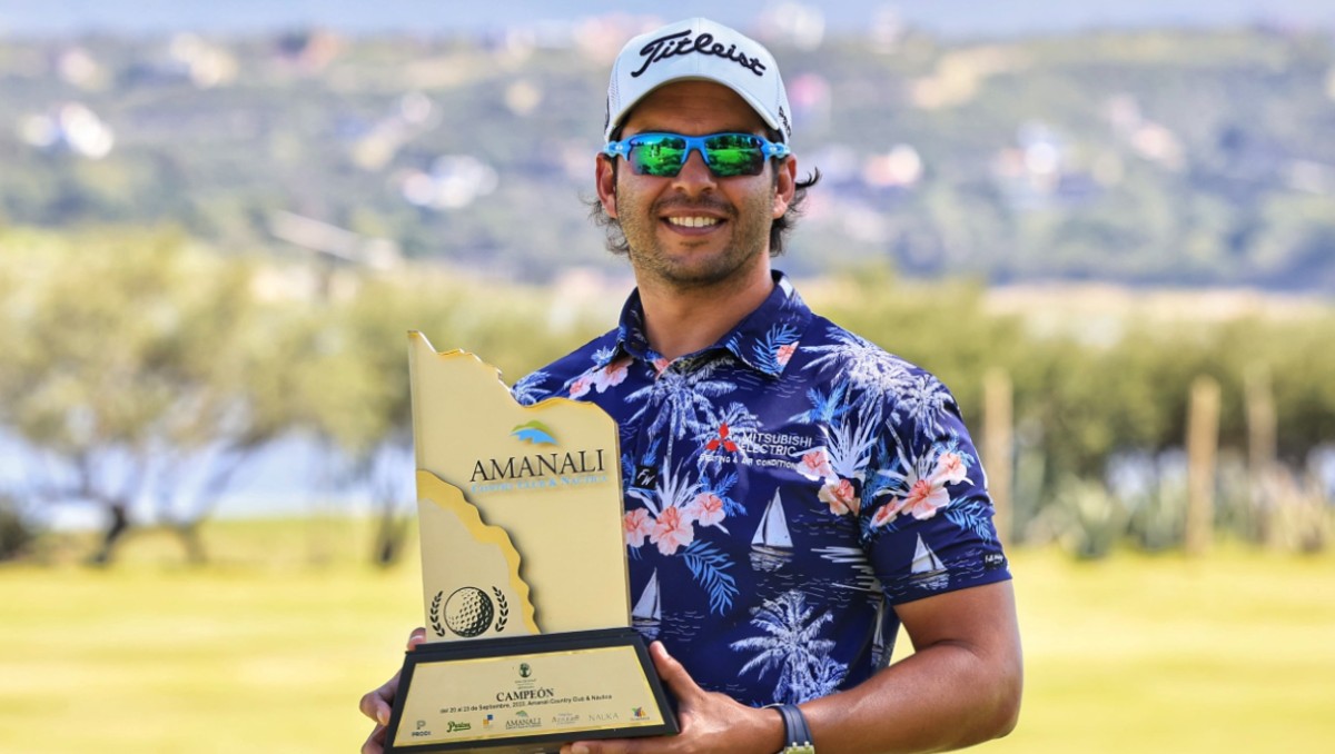 José Toledo triunfa en la Gira de Golf de México (Cortesía)
