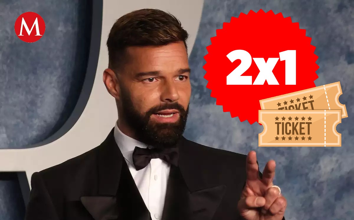 Listo Poliforum para Ricky Martin el día de mañana con boletos al 2x1