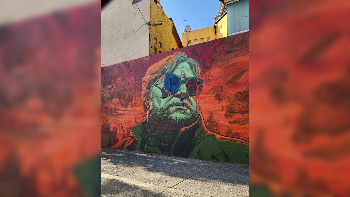 Mural de Guillermo del Toro en CdMx