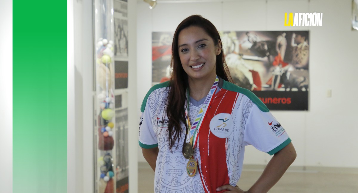 Paula Carolina López Rangel como digna representante dentro y fuera del país. (Manuel Guadarrama)