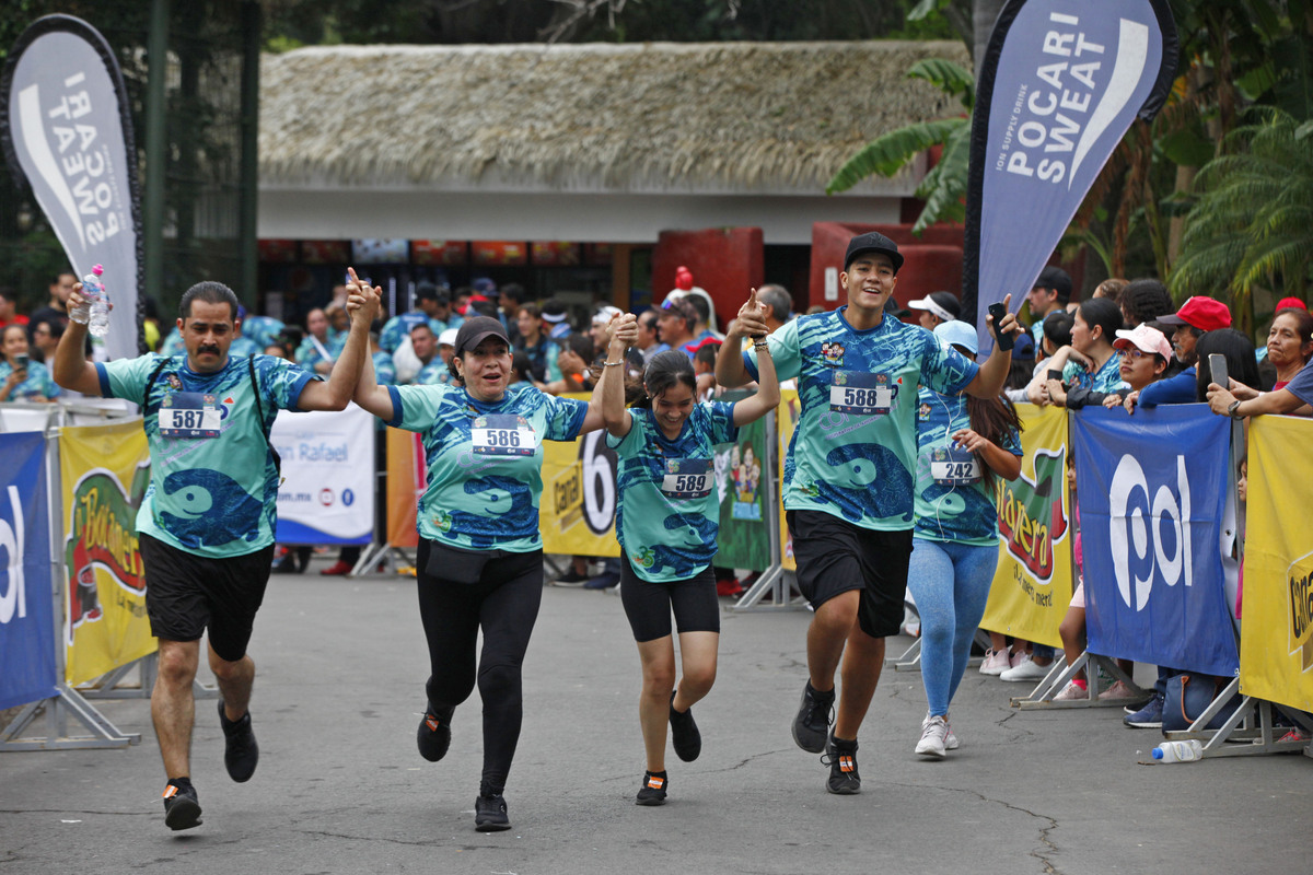 A Correr Familia, un éxito en el Zoológico Guadalajara (Fernando Carranza)