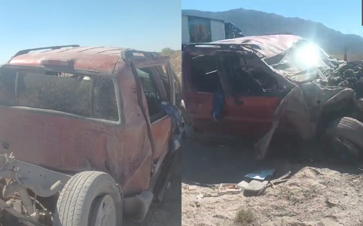 Los dos hombres fueron trasladados a un hospital. (Especial)