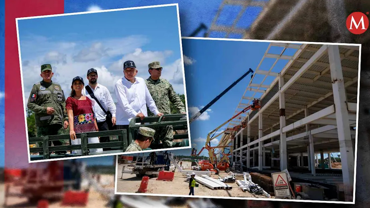 Aeropuerto Internacional de Tulum "Felipe Carrillo Puerto" lleva 65% de avance