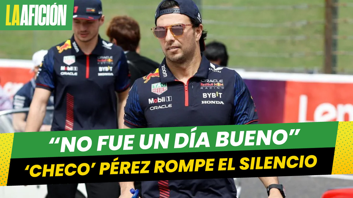 Checo Pérez tras GP de Japón: "Un día bueno para el equipo, no tan bueno para mí"