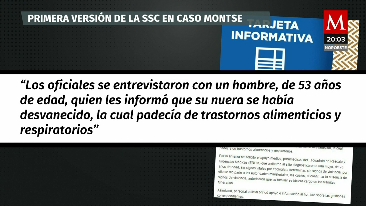Investigación de presuntas irregularidades en el caso del feminicidio de Montserrat en CdMx