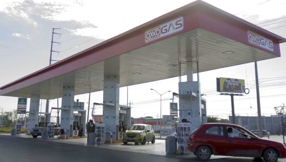Estación de servicio Oxxo Gas. Foto: (Cuartoscuro)