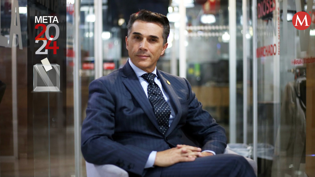 Sergio Mayer revela interés por la Jefatura de Gobierno como candidato independiente. (Diseño Milenio)