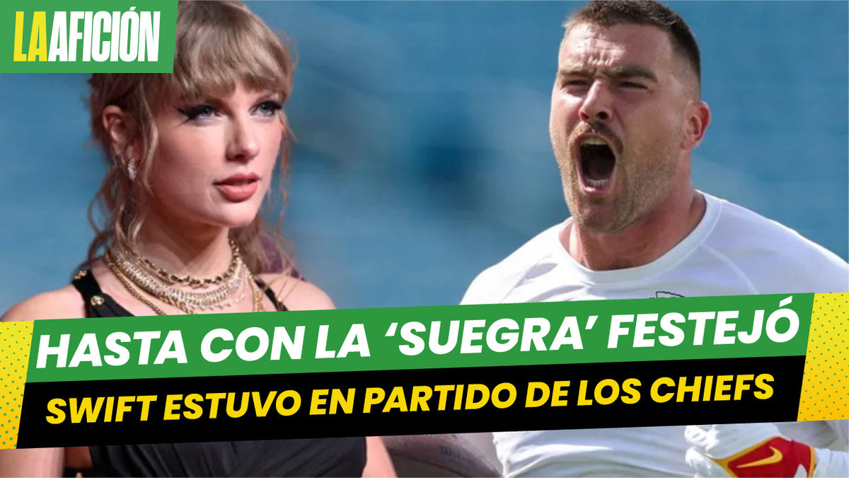Taylor Swift, asiste con familia de Travis Kelce a Chiefs vs Bears