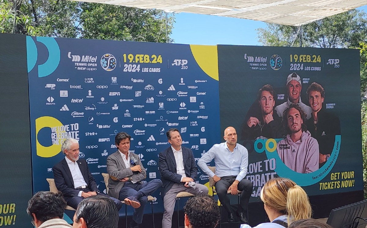 Abierto de los Cabos contará con 4 tenistas del top 10 (Carlos Cruz)
