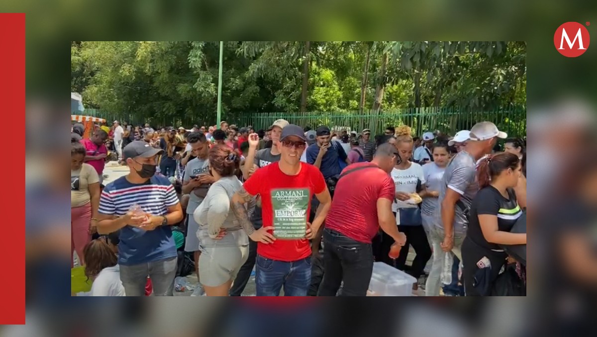 Aglomeraciones de migrantes en oficinas Comar Tapachula | Julio Navarro Cárdenas