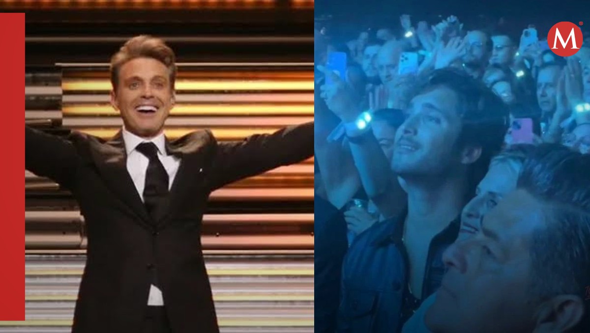 Diego Boneta asiste a concierto de Luis Miguel | Especial