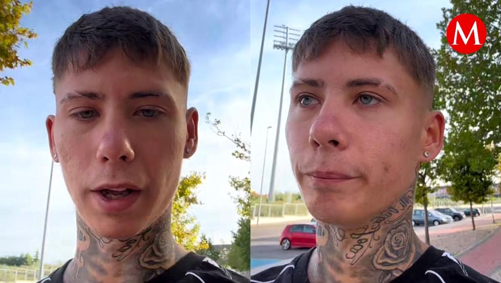 El joven español expresó un gran amor por su familia.