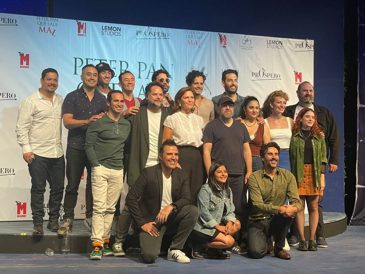 El elenco detrás de Peter Pan que sale mal | Alejandro Membrillo