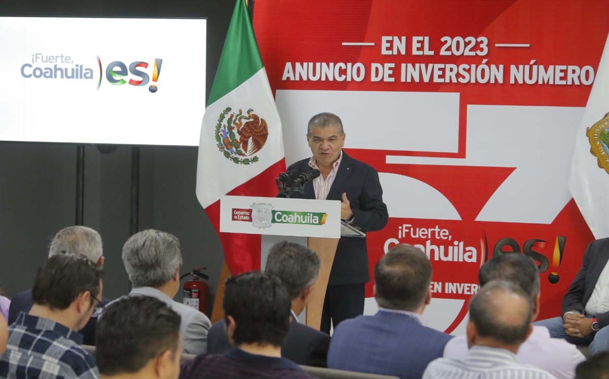 Gobernador Miguel Riquelme. (Manuel Guadarrama)