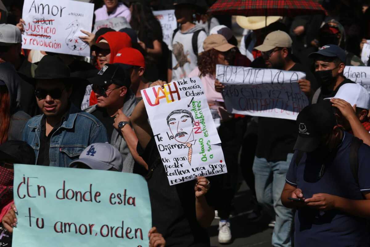 En esta ocasión es el alumnado quien exige cambios, esto sin el respaldo del personal académico y administrativo de la institución (Jorge Sánchez)