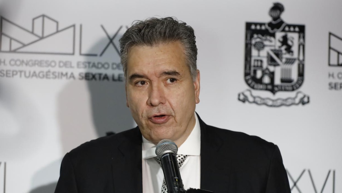 Waldo Fernández, líder de Morena en el Congreso. Foto: Jorge López