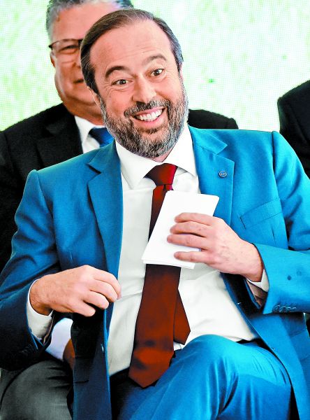 Alexandre Silveira defiende las perforaciones en zonas ecológicas. UESLEI MARCELINO/REUTERS