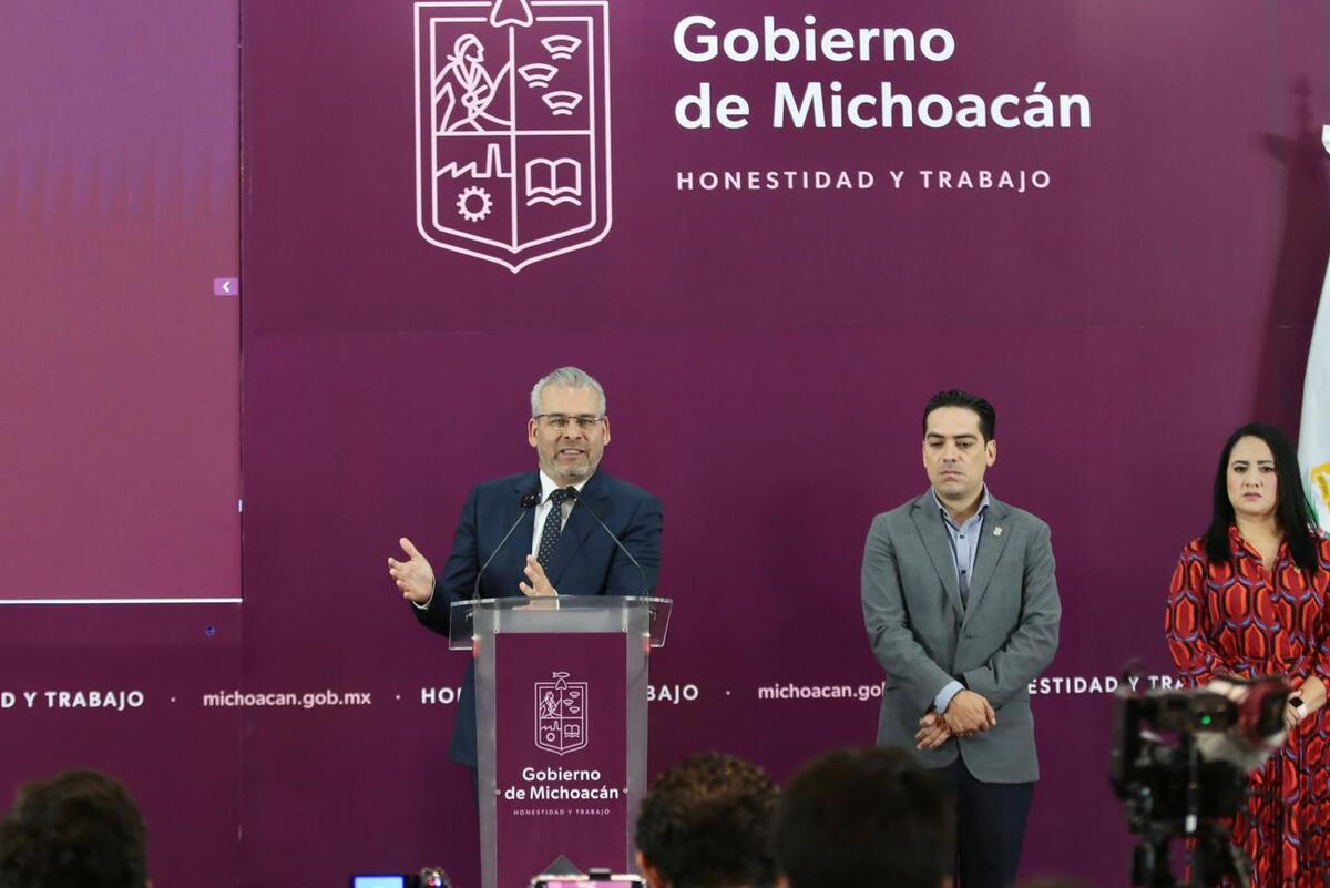 Alfredo Ramírez Bedolla impulsa modernización de Uruapan con obras públicas. (Especial)