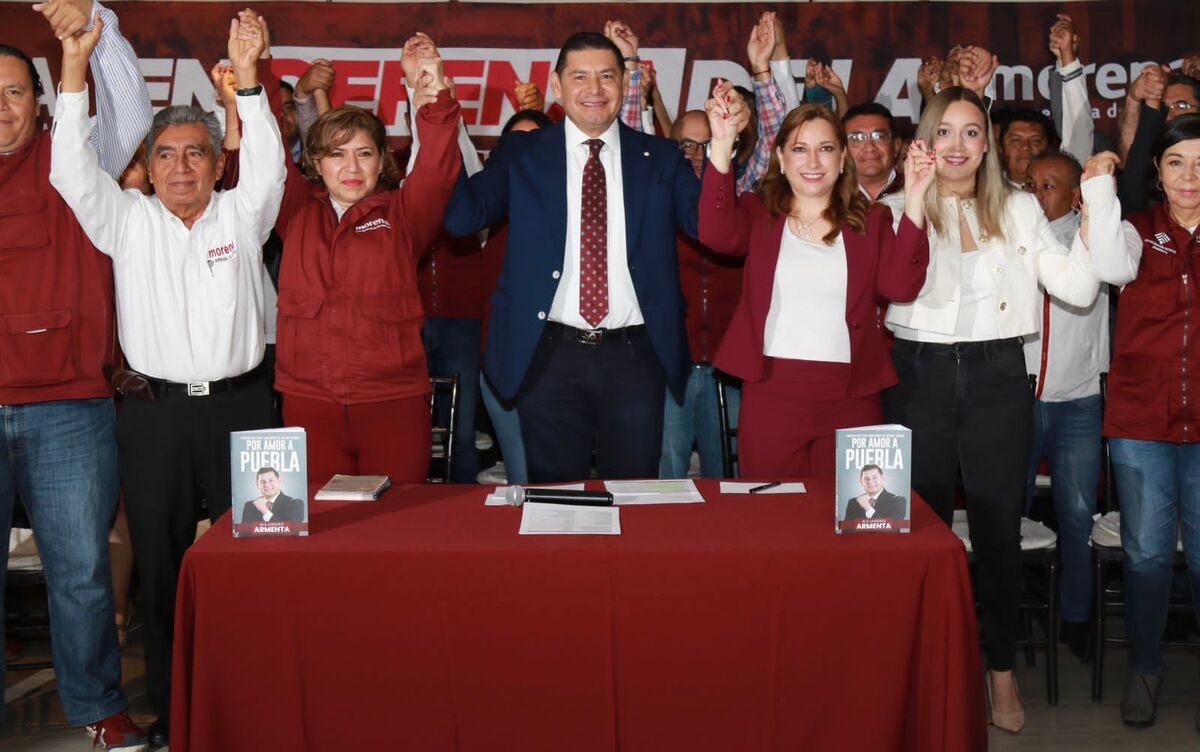 Armenta subraya que va por Puebla para preservar el legado de AMLO